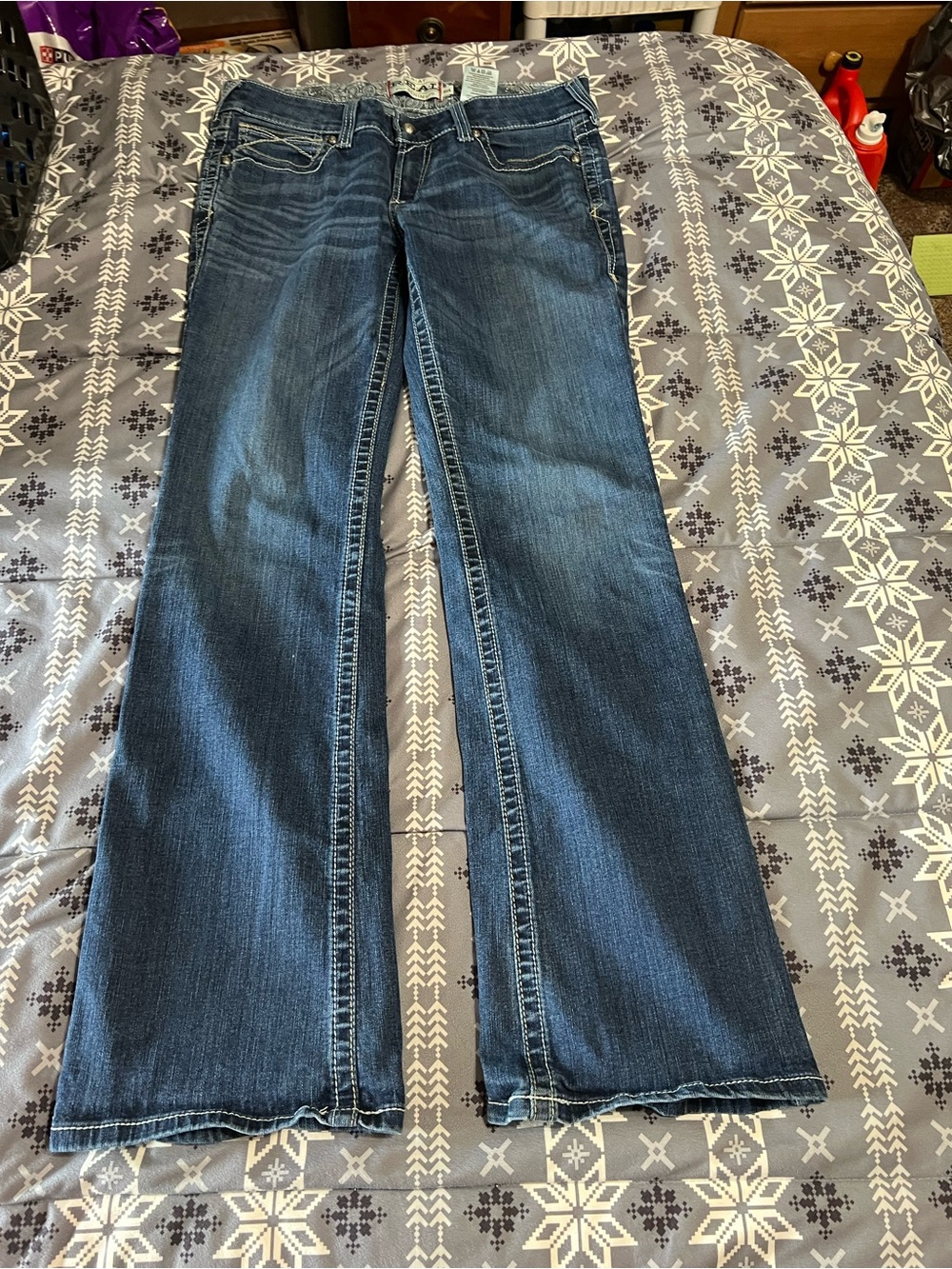 Ariat Dark Blue Flare Jeans